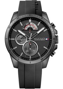 Tommy Hilfiger, Herren Multifunktionsuhr 'Cool Sport', Schwarz
