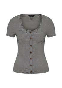 New Look, Damen T Shirt, Dunkelgrau / Schwarz