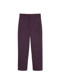 Mango, Damen Hose 'Macaria', Aubergine