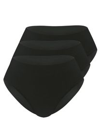 Sassa Mode Sassa, Damen Panty 'Just Easy', Schwarz