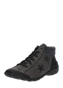 Rieker, Damen Schn&uuml;rboots, Schwarz