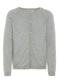 name it, M&auml;dchen Strickjacke, Graumeliert
