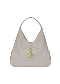 Silvio Tossi, Damen Handtasche, Gold / Weiß