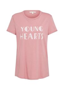Tom Tailor Denim, Damen T Shirt, Rosé