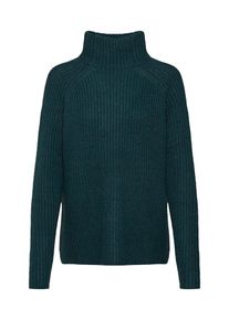 re.draft, Damen Pullover 'Knit Turtleneck', Smaragd
