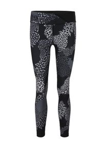Only Play, Damen Trainings-Tights 'SHINA', Grau / Schwarz / Weiß