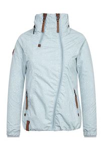 Naketano, Damen Jacke mit Anker-Motiven, Hellblau