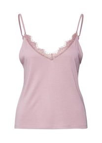 NA-KD, Damen Top 'Lace Detailed Slip Singlet', Rosa