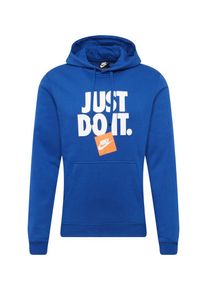 Nike Sportswear, Herren Kapuzenpullover, Blau / Wei&szlig;