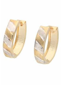 Firetti, Damen Paar Creolen, Gold