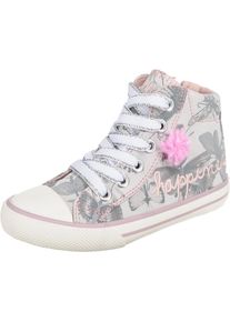 s.Oliver Junior, M&auml;dchen Sneakers High f&uuml;r M&auml;dchen, Grau / Perlwei&szlig;
