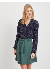 Vila, Damen Bluse, Navy / Mischfarben