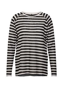 Only, Damen Shirt, Schwarz / Weiß