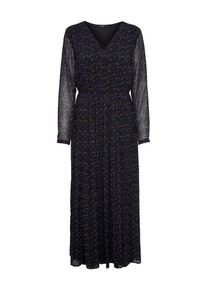 Only, Damen Maxikleid, Cyclam / Schwarz
