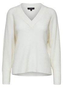 Selected Femme, Damen Strickpullover, Wei&szlig;