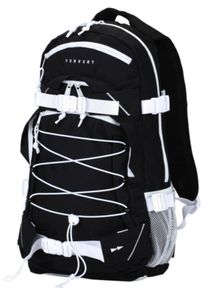 Forvert, Damen Rucksack, Schwarz / Weiß
