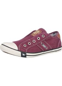 Mustang, Damen Sneaker im Slipper-Look, Weinrot