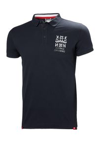 Helly Hansen, Herren Polo 'Marstrand', Nachtblau / Wei&szlig;