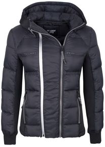 Dry Laundry Japan Dry Laundry, Damen Anorak, Schwarz