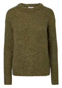 Pieces, Damen Pullover, Oliv