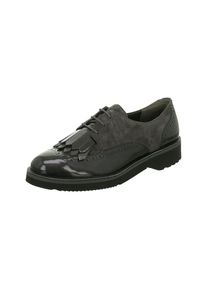 Paul Green, Damen Schn&uuml;rschuhe, Anthrazit