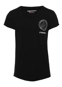 Trueprodigy, Herren T-Shirt 'No Place For Fakes', Schwarz / Weiß