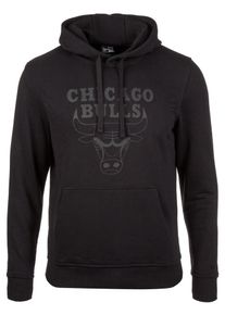 New Era, Damen 'NBA Chicago Bulls Logo' Kapuzenpullover , Schwarz