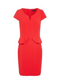 comma, Damen Abendkleid, Rot