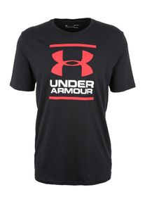 Under Armour, Herren Funktionsshirt 'Foundation', Rot / Schwarz / Weiß