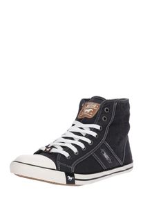 Mustang, Herren Sneaker '4058504', Schwarz / Wei&szlig;