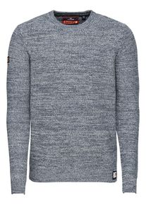 Superdry, Herren Pullover 'UPSTATE CREW', Dunkelgrau