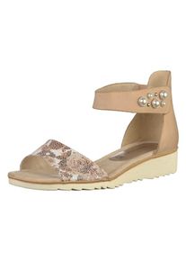Marco Tozzi, Damen Sandalen, Beige / Hellbraun