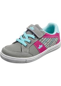 Lico, M&auml;dchen Sneaker 'CLUB VS', T&uuml;rkis / Grau / Pink