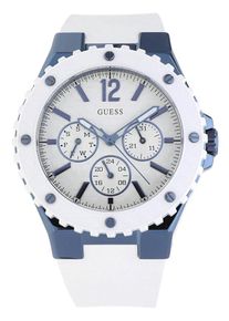 Guess, Damen Armbanduhr, Blau / Weiß