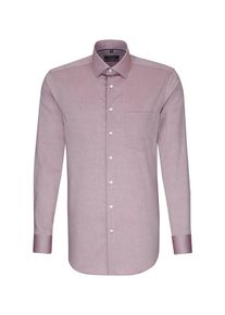 Seidensticker, Herren Hemd, Rotviolett