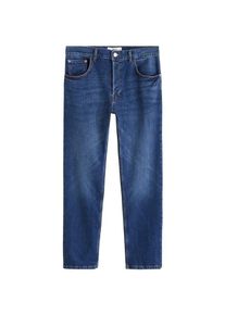 Mango, Damen Jeans 'Sayana, Dunkelblau