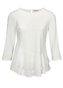 Heine, Damen T-Shirt, Offwhite
