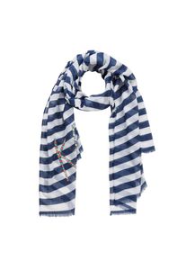Codello, Damen Schal, Navy / Mischfarben / Weiß