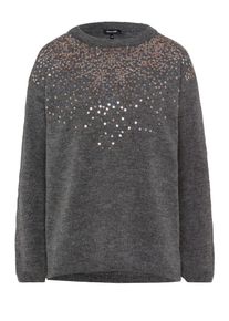 More & More MORE & MORE, Damen Pullover, Graumeliert / Mischfarben