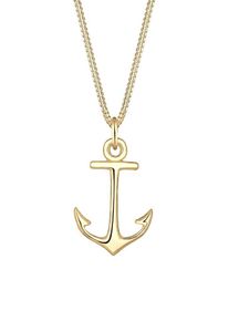 Elli, Damen Kette 'Anker', Gold
