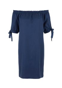 Q/S Designed By, Damen Kleid, Dunkelblau