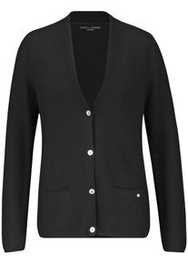 Gerry Weber, Damen Strickjacke, Schwarz