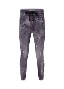 PLEASE, Damen Jeans, Grau / Anthrazit / Grey Denim