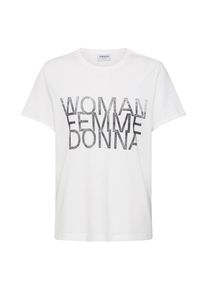 V&eacute;ro Moda VERO MODA, Damen Shirt 'WOMAN', Wei&szlig;