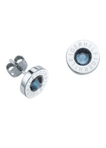 Tommy Hilfiger, Damen Ohrstecker 'Holiday Trend, 2700260', Himmelblau / Grau
