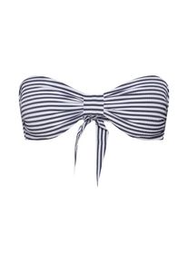 ABOUT YOU, Damen Bikini Top 'Jolina', Schwarz / Weiß