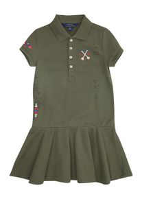 Polo Ralph Lauren, Mädchen Kleid 'DIARY', Oliv