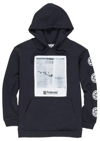 Element, Herren Kapuzenpullover 'Instant', Schwarz / Wei&szlig;