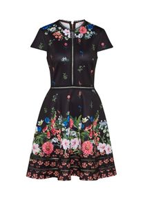 Ted Baker, Damen Kleid 'DAISSIE', Mischfarben / Schwarz