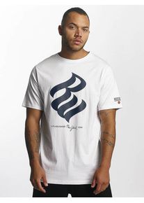 Rocawear, Herren T-Shirt 'NY 1999 T', Blau / Wei&szlig;